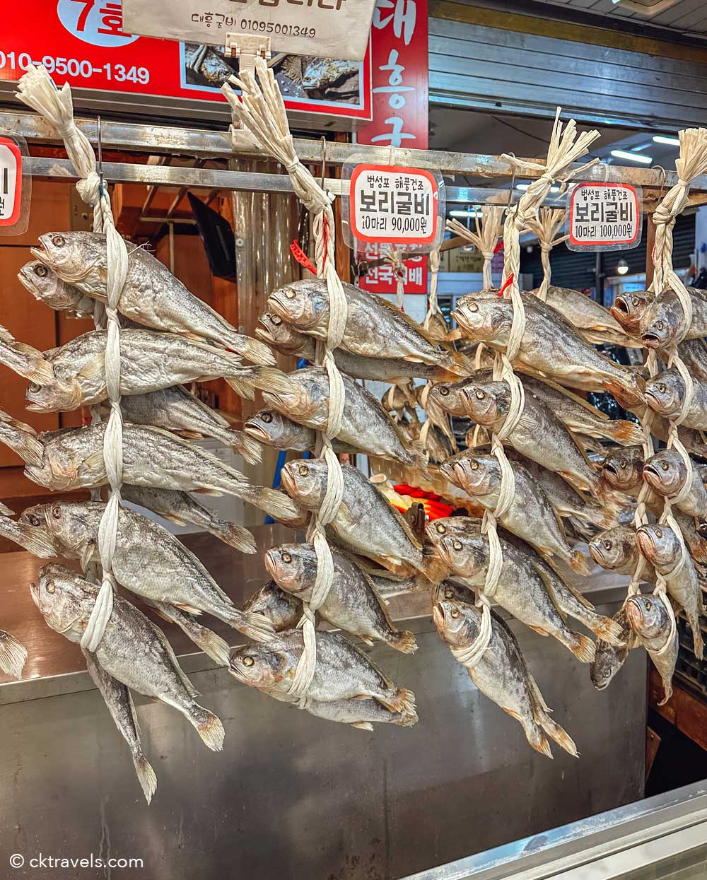 Jungbu Dried Seafood Market Dongdaemun