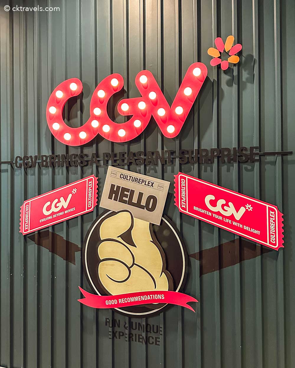 CGV cinema Hyundai outlet Mall Dongdaemun