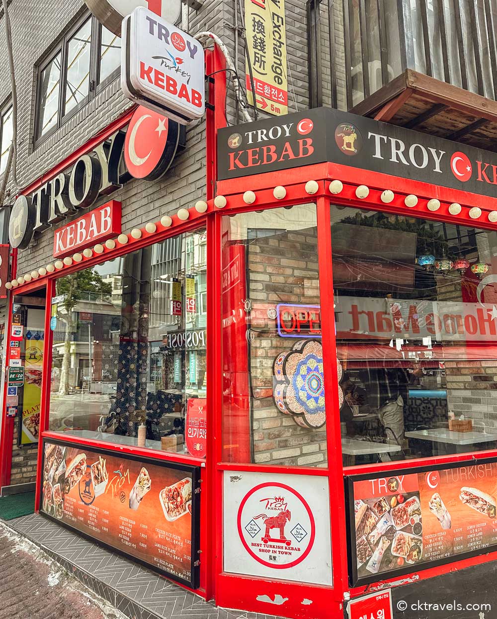 Troy kebab Itaewon Seoul