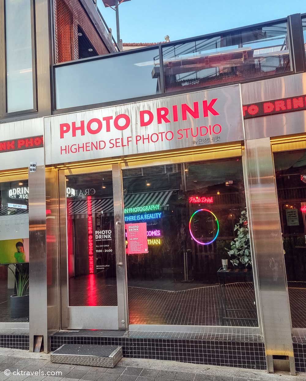 Photo drink Korean Photo Booths 