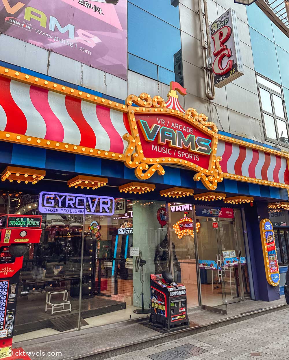 VAMS Family Games Centre Arcade Busan Biff Square
