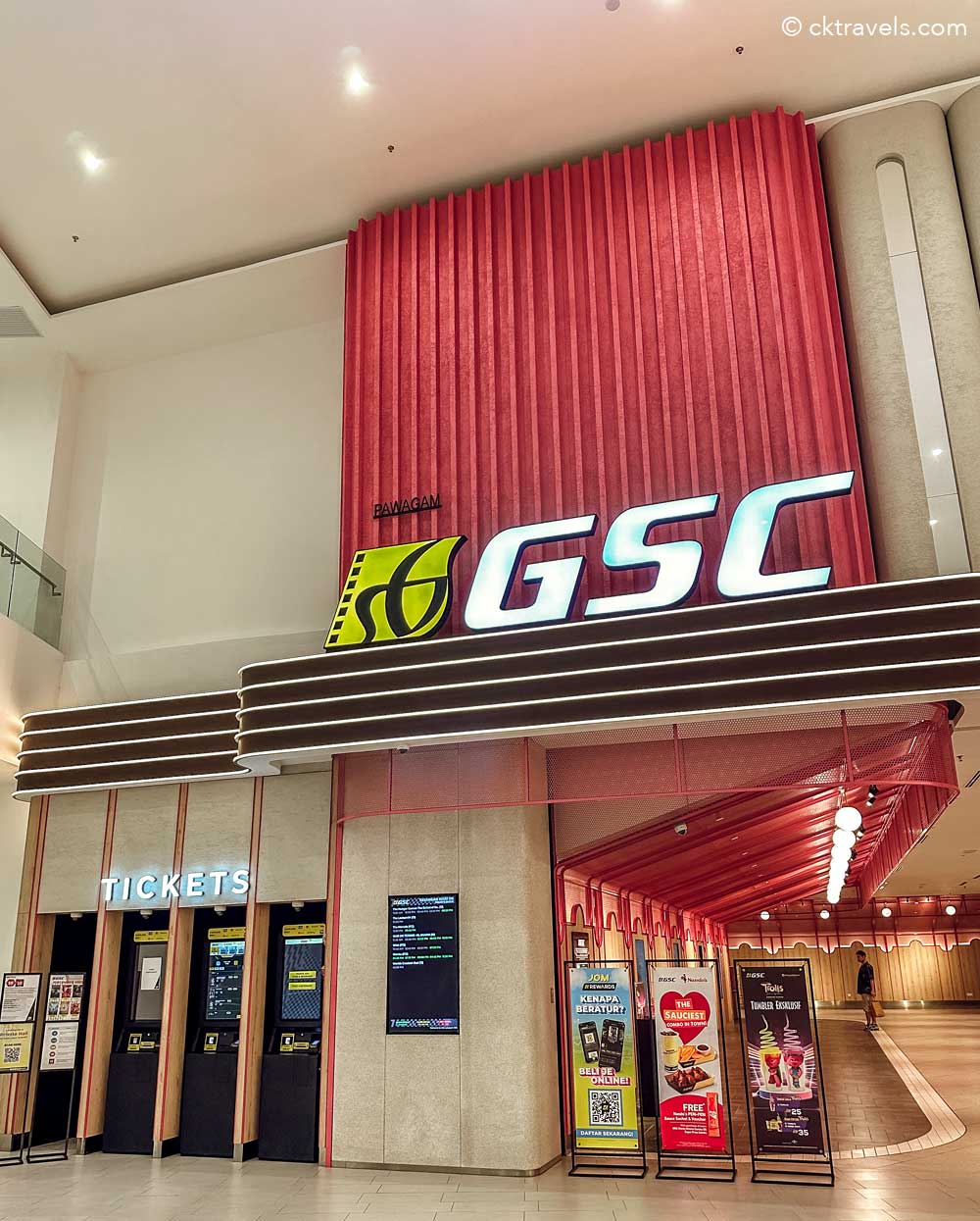 GSC LaLaport BBCC cinema Kuala Lumpur