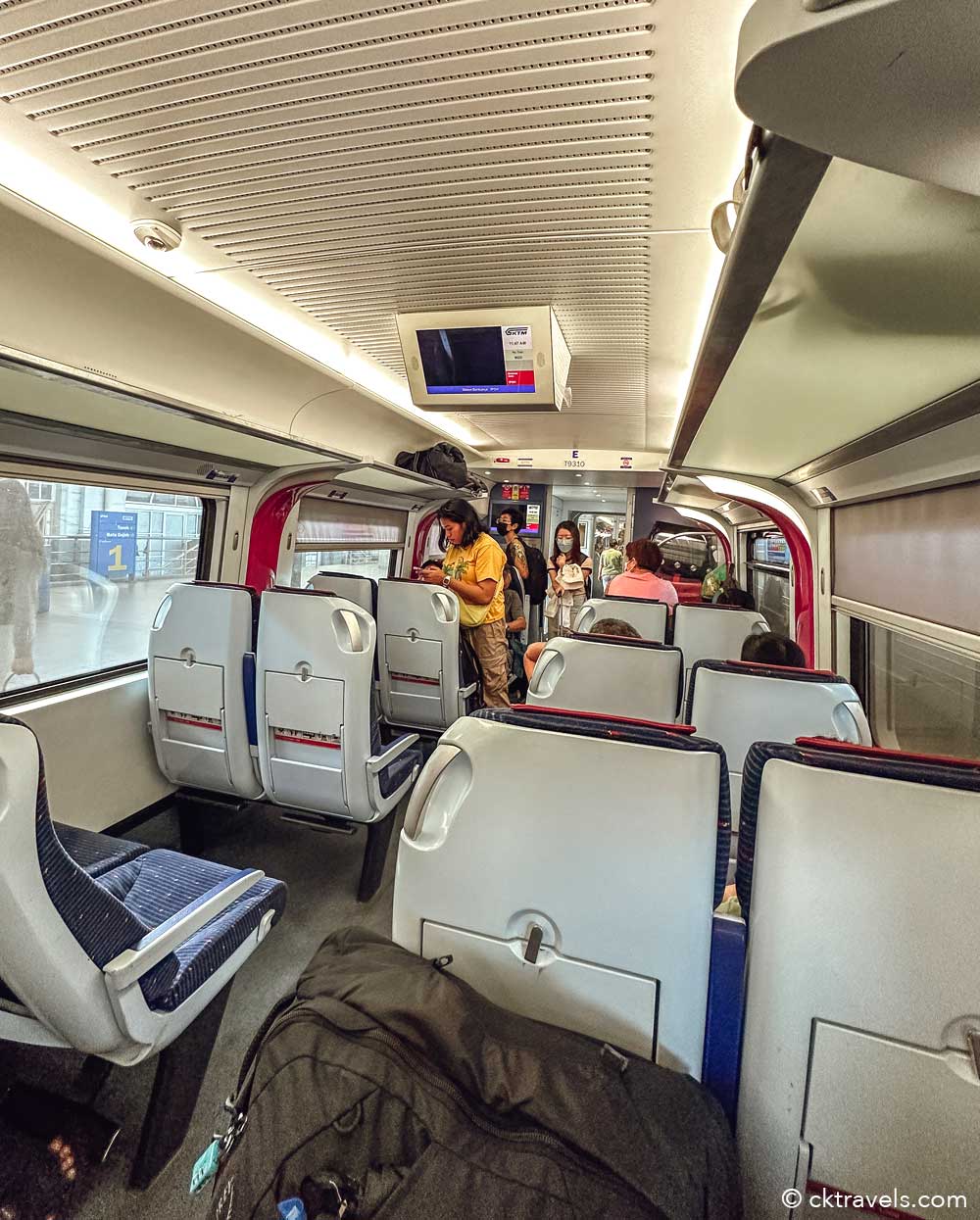 Kuala Lumpur to Ipoh ETS train Gold