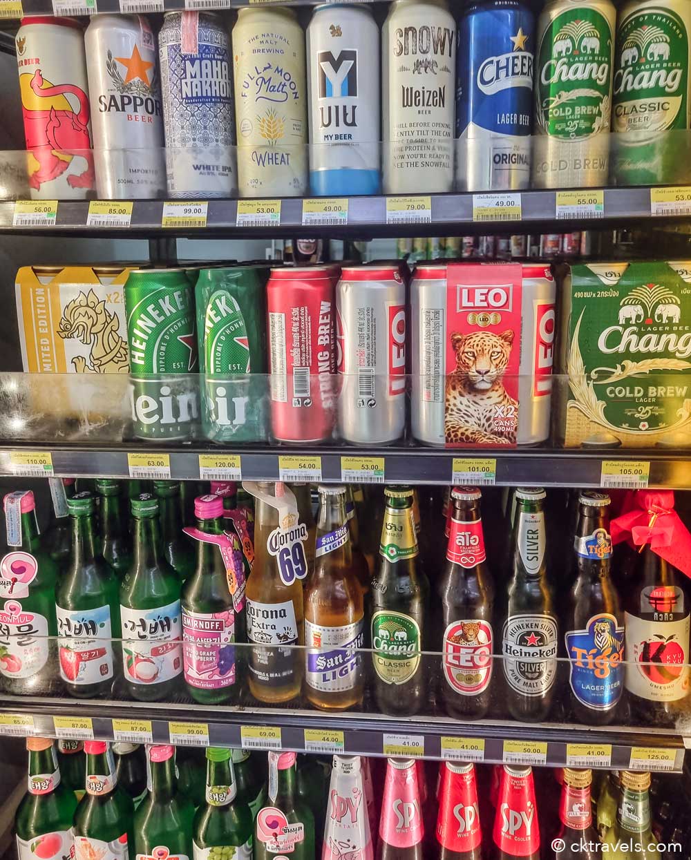 7-Eleven Thailand Beer & Alcohol Guide