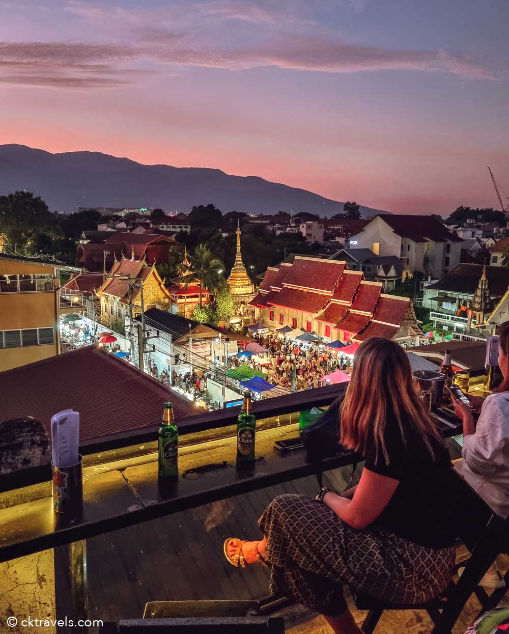Thaepae Grill rooftop bar Chiang Mai