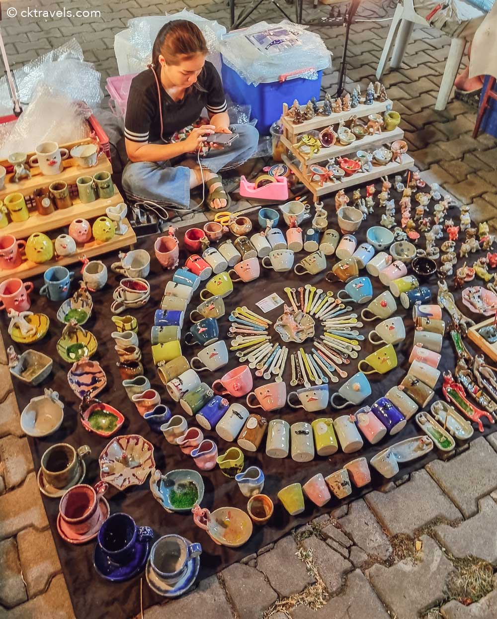 Ceramics at Chiang Mai Saturday Night Walking Market (Wua Lai)