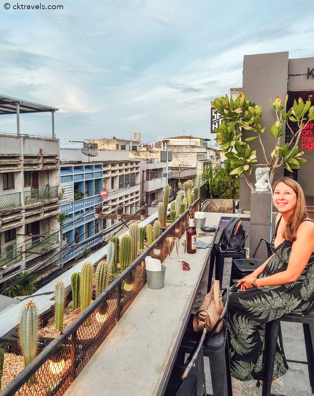 Wind n Wide cnx. Seoul High rooftop bar Chiang Mai