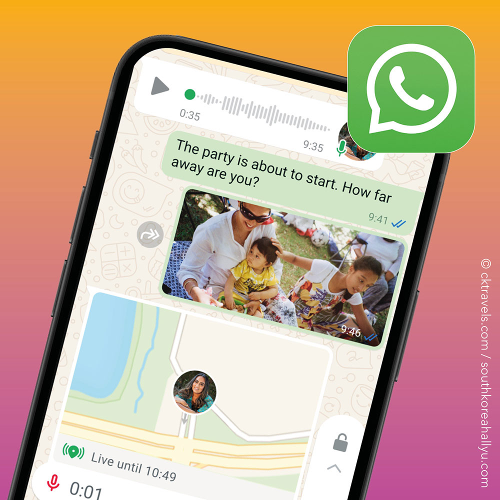 whats app app South Korea