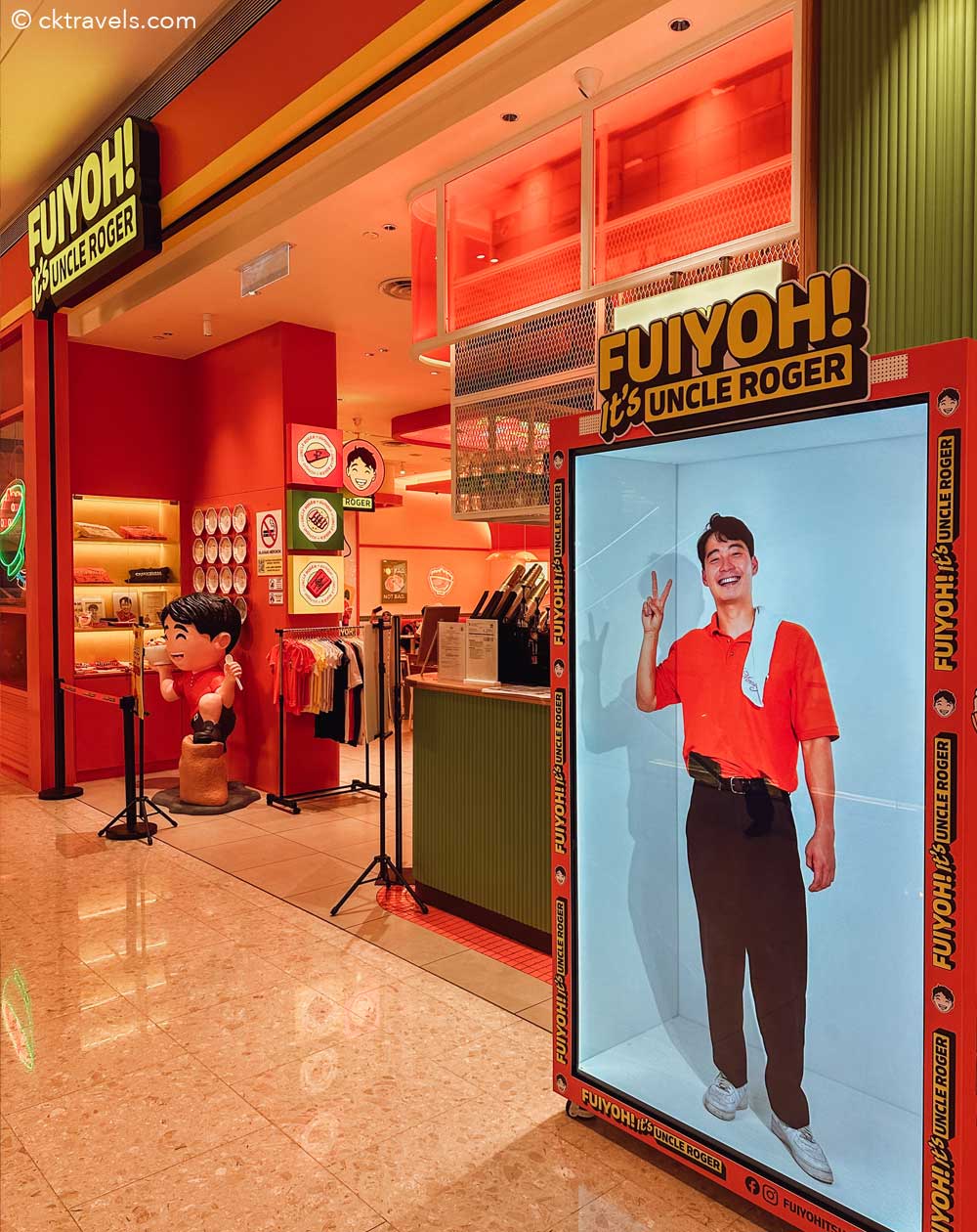 FUIYOH! It’s Uncle Roger restaurant Bukit Bintang Pavilion mall Kuala Lumpur Malaysia