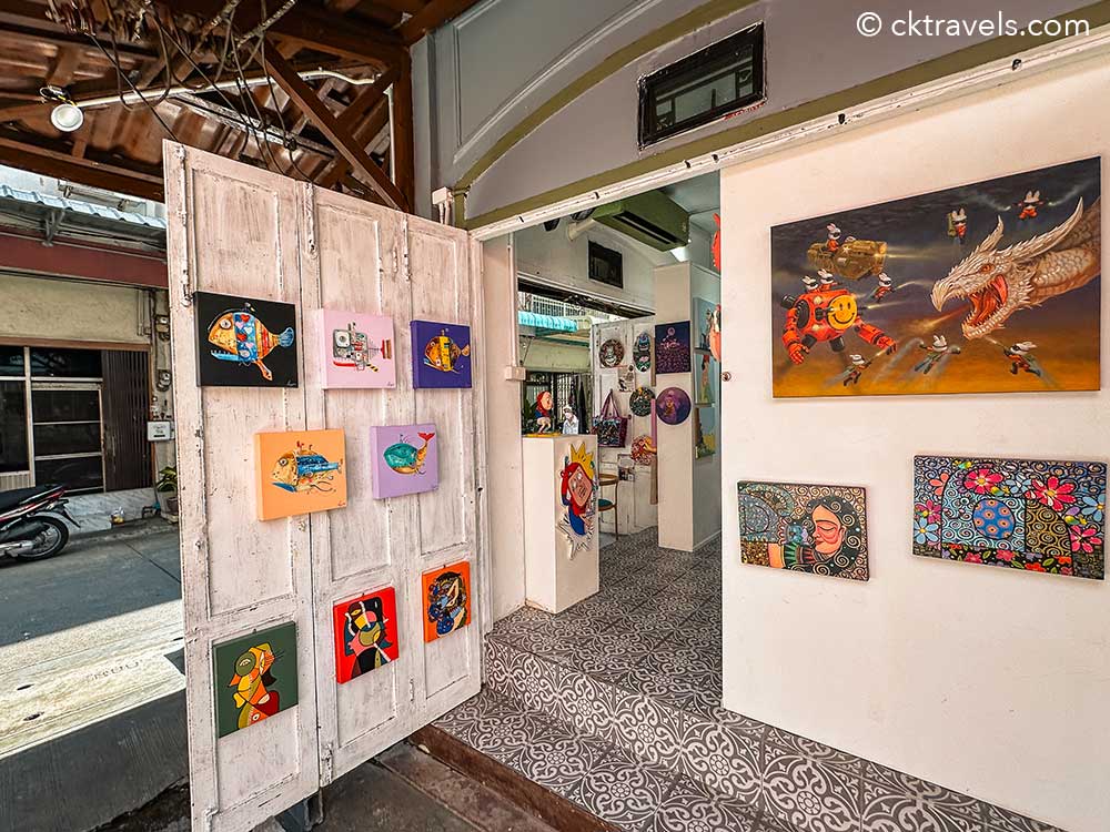 608 Gallery talat Noi Bangkok